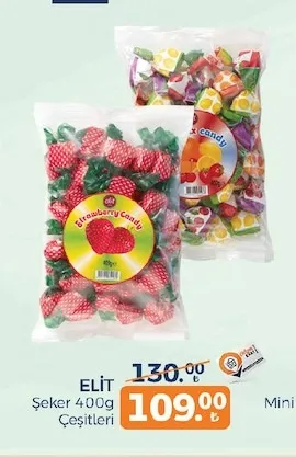 Elit Şeker 400G Çeşitleri