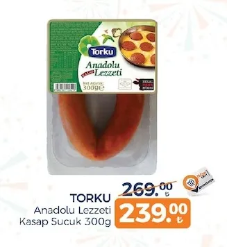 Torku Anadolu Lezzeti Kasap Sucuk 300G
