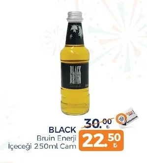 Black Bruin Enerji İçeceği 250Ml Cam
