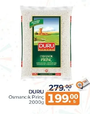 Duru Osmancık Pirinç 2000G
