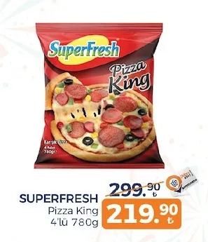 Superfresh Pizza King 4'Lü 780G