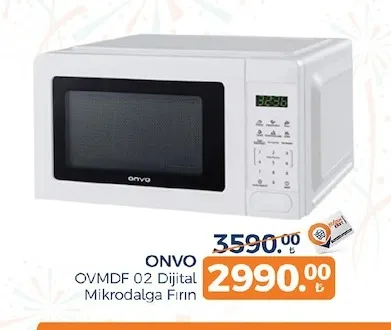 Onvo Ovmdf 02 Dijital Mikrodalga Fırın