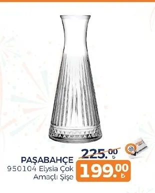Paşabahçe 950104 Elysia Çok Amaçlı Şişe