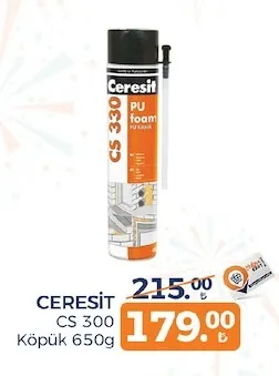 Ceresit Cs 300 Köpük 650G