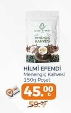 Hilmi Efendi Menengiç Kahvesi 150G Poşet