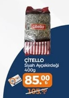 Citello Siyah Ayçekirdeği 400G