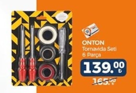 Onton Tornavida Seti 6 Parça