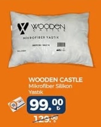 Wooden Castle Mikrofiber Silikon Yastık