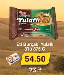 Eti Burçak Yulaflı 3'Lü 375 G