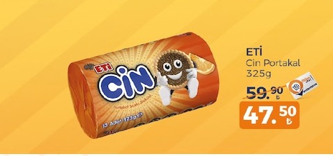 Eti Cin Portakal 325G