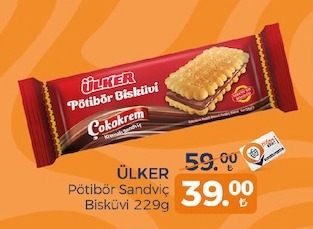 Ülker Pötibör Sandviç Bisküvi 229G