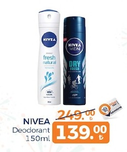 Nivea Deodorant 150Ml