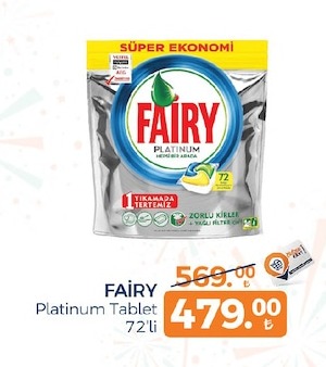 Fairy Platinum Tablet 72'Li