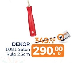 Dekor 1081 Saten Rulo 25Cm