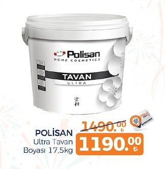Polisan Ultra Tavan Boyası 17,5Kg