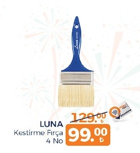 Luna Kestirme Fırça 4 No