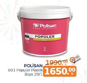 Polisan Populer Mat Plastik Boya 20/1