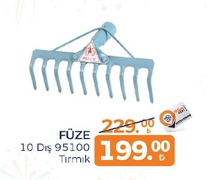 Fyze 10 Diş 95100 Tirmik