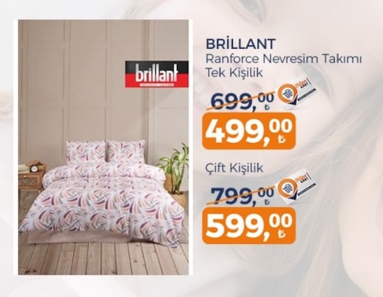 Brillant Ranforce Nevresim Takımı Tek Kişilik