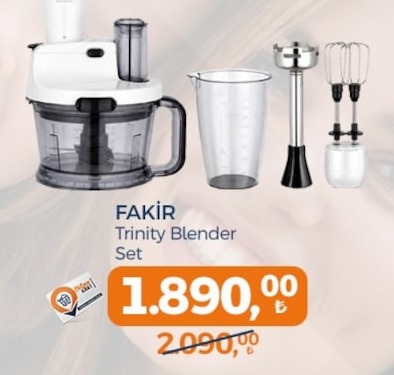 Fakir Trinity Blender Set