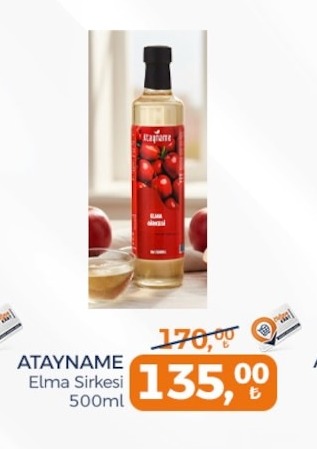 Atayname Elma Sirkesi 500Ml
