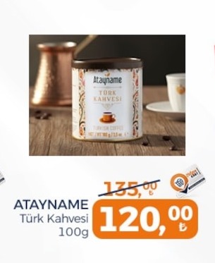Atayneame Türk Kahvesi 100G
