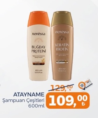 Neressa Sampuan Cesitleri 600Ml