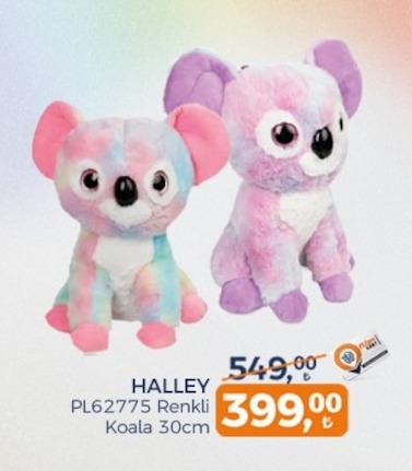 Halley Pl62775 Renkli Koala 30Cm