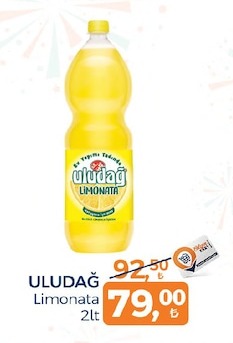 Uludağ Limonata 2Lt