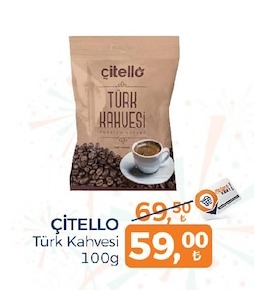 Çitello Türk Kahvesi 100G