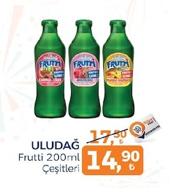 Uludağ Frutti 200Ml Çeşitleri