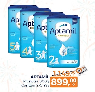 Aptamil Pronutra 800G Çeşitleri 2-5 Yaş
