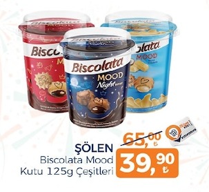 Şölen Biscolata Mood Kutu 125G Çeşitleri
