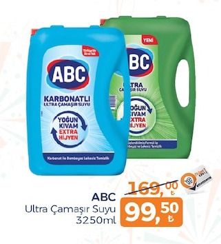 Abc Ultra Çamaşır Suyu 3250Ml