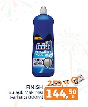 Finish Bulaşık Makinesi Parlatıcı 800Ml