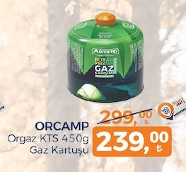 Orcamp Orgaz Kts 450G Gaz Kartuşu