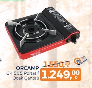 Orcamp Ck 505 Portatif Ocak Çantalı