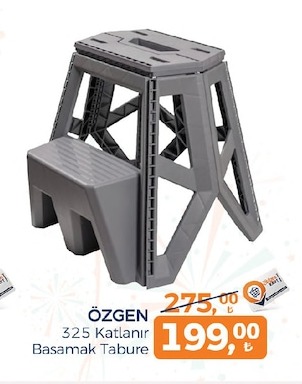 Özgen 325 Katlanır Basamak Tabure