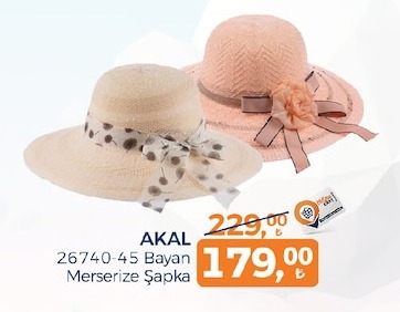 Akal 26740-45 Bayan Merserize Şapka