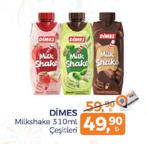 Dimes Milkshake 310Ml Çeşitleri