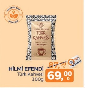Hilmi Efendi Türk Kahvesi 100G