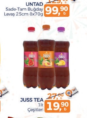 Juss Tea 1Lt Çeşitleri