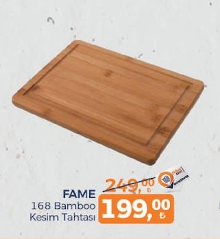 Fame 168 Bamboo Kesim Tahtasi