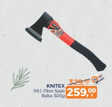 Knitex 961 Fiber Sapli Balta 300G