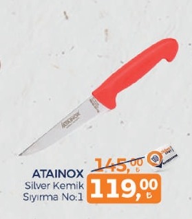 Atinox Silver Kemik Sıyırma No:1