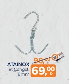 Atinox Et Çengeli 8Mm