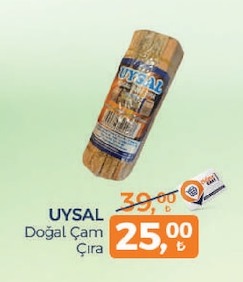 Uysal Doğal Çam Çıra