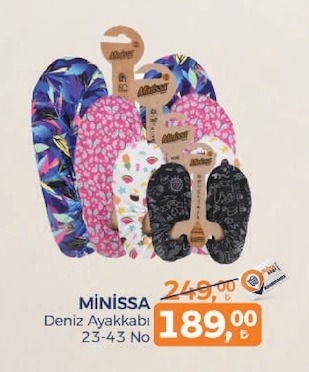 Minissa Deniz Ayakkabı 23-43 No