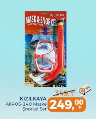 Kizilkaya Ak405-140 Maske Şnorkel Set