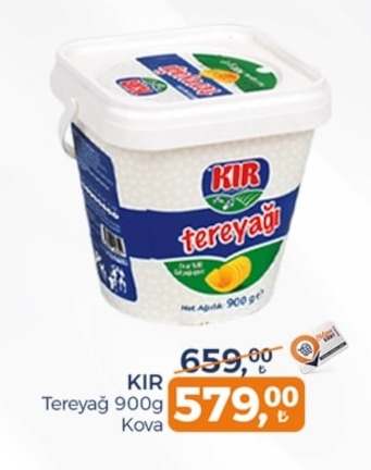 Kir Tereyağı 900G Kova